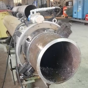 外卡分瓣式管道切割坡口机设备